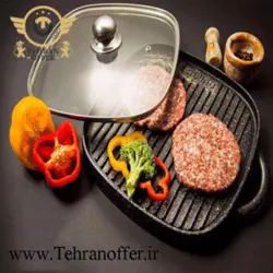خرید تابه چدن نالینو (دو طرفه) مدل Lorenza | تهران آفر