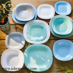 بشقاب میوه خوری آرکوپال لومینارک مدل کارین سفید بسته6عددی|تهران آفر