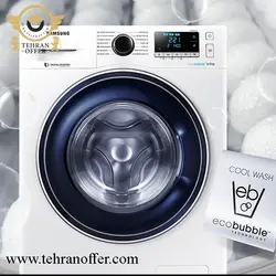 ماشین لباسشویی 8 کیلو سامسونگ مدل WW80J5555FW/J55