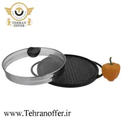 خرید تابه گریل چدن نالینو (دو طرفه) مدل Spiza | تهران آفر