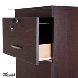فایل اداری چوبی 4 کشو
