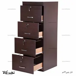 فایل اداری چوبی 4 کشو