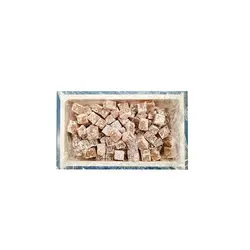 لوکوم دارچین با مغز بادام زمینی بیز