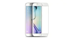 محافظ صفحه نمایش جنس نرم موبایل Samsung s6 Edge مدل TPU رنگ گلد