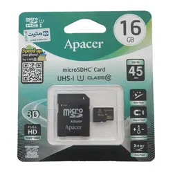کارت حافظه ميکرو اس دی اپیسر با 8 گيگابايت کلاس 10 با آداپتور
