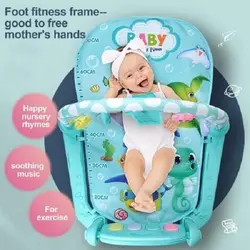 تشک بازی موزیکال پدال Baby pedal piano Fitness frame