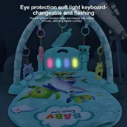 تشک بازی موزیکال پدال Baby pedal piano Fitness frame