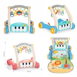 تشک بازی واکر شو هانگر مدل he0637 ( صورتی و آبی )