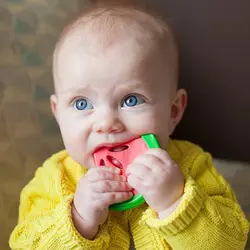 دندانگیر طرح هندوانه دکتر براون Dr brown's ا Coolees Watermelon Teether - بدو نی نی
