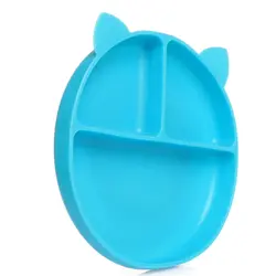 بشقاب نوزادی سیلیکونی بی بی پلاس baby plus - بدو نی نی