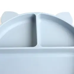 بشقاب نوزادی سیلیکونی بی بی پلاس baby plus - بدو نی نی
