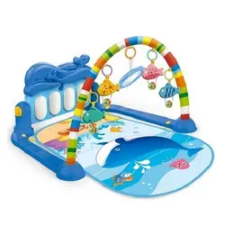 تشک بازی music baby piano fitness rack