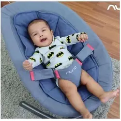 نی نی لای لای نونا Nuna مدل لیف leaf رنگ طوسی آبی