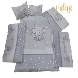 قیمت و خرید سرویس خواب کودک برند mhp - طرح فیل - 11 تکه | پرداخت در محل