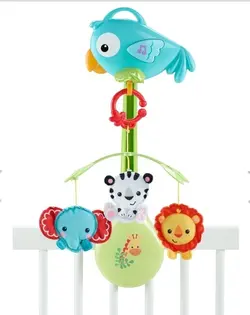 آویز تخت طرح حیوانات Animal Musical Mobile