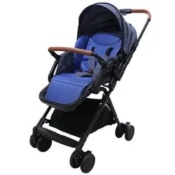 کالسکه مسافرتی دسته دوطرفه بیبی فورلایف baby4life مدل 2way جین