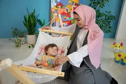 گهواره آسای بانوج مدل لاوین پلاس