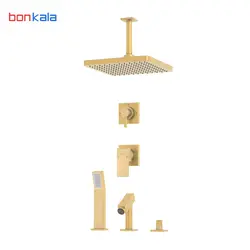 ملزومات دوش فلت لاکچری کلار تیپ 5 (کامل)