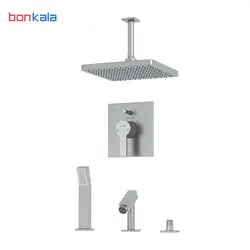 ملزومات دوش فلت کلاسیک کلار تیپ 5 (کامل)