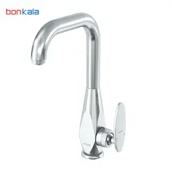 شیر روشویی علم دار برلیان دسته بیضی کلار