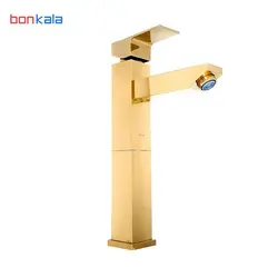 شیر روشویی پایه بلند فلت کلار