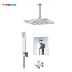 ملزومات دوش فلت کلاسیک کلار تیپ 4 (کامل)