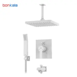 ملزومات دوش فلت کلاسیک کلار تیپ 4 (کامل)