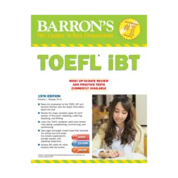 Barrons TOEFL iBT 15th+DVD