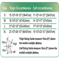 زانو بند لولادار چسبی e-life KN058