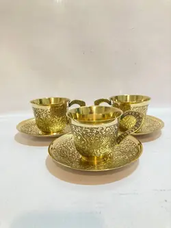 فنجان نعلبکی هندی طرح جدید طاووس