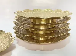 پیش دستی برنجی هندی طرح قلعه 20