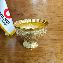 شکلات خوری قلم زنی اعلا برنجی وارداتی