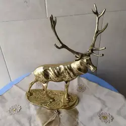 گوزن بزرگ پایه دار برنزی