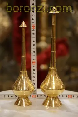 گلاب پاش قلمزنی خمره ای