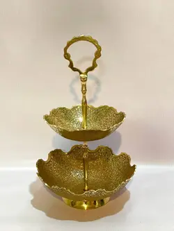 شکلات خوری دو طبقه قلعه برنجی هندی