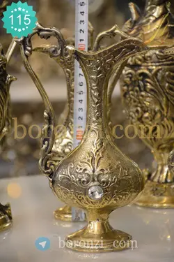 گلاب پاش برنزی ریخته متوسط