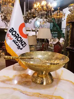 میوه خوری تمام برنز طرح هندی 24 س