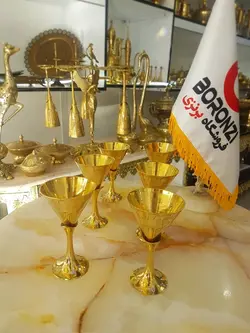 جام گیلاس برنجی هندی