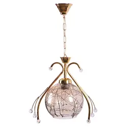 لوستر و چراغ آویز تک شعله سهیل مدل B6