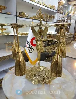 ست جا گیلاسی فرشته و گیلاس بزرگ هندی