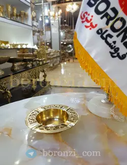 زیر سیگاری برنجی هندی