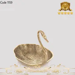 شکلات خوری قو برنجی کد ۱۱۵۹
