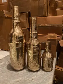 بطری هندی برنزی