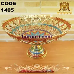 میوه خوری برنجی هندی مینا کد ۱۴۰۵