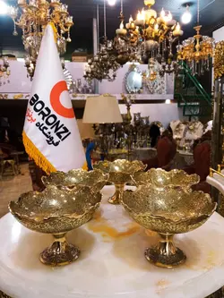 پیاله پایه دار قلعه هندی 6 عددی