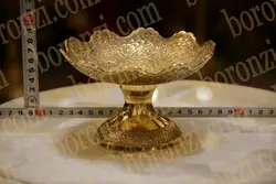 آجیل خوری برنجی هندی 15سانت