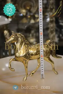 اسب کالسکه بزرگ برنزی کد ۰۵