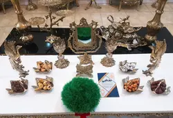 ست هفت سین برنجی هندی طرح 5