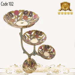 سه طبقه درختی برنجی کد ۱۰۲