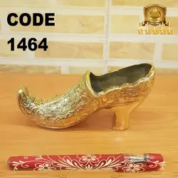 کفش پاشنه دار برنجی هندی ۱۴۶۴